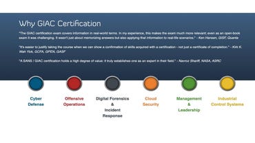 GIAC certifications