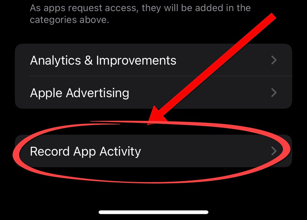 Record App Activity