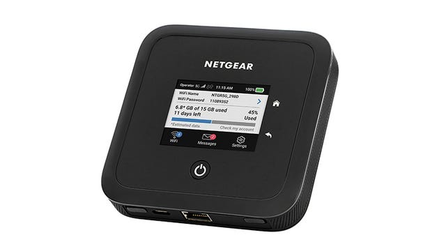Pig operation Cape Netgear Nighthawk M5 5G WiFi 6 Mobile Router review: Versatile portable  connectivity | ZDNET