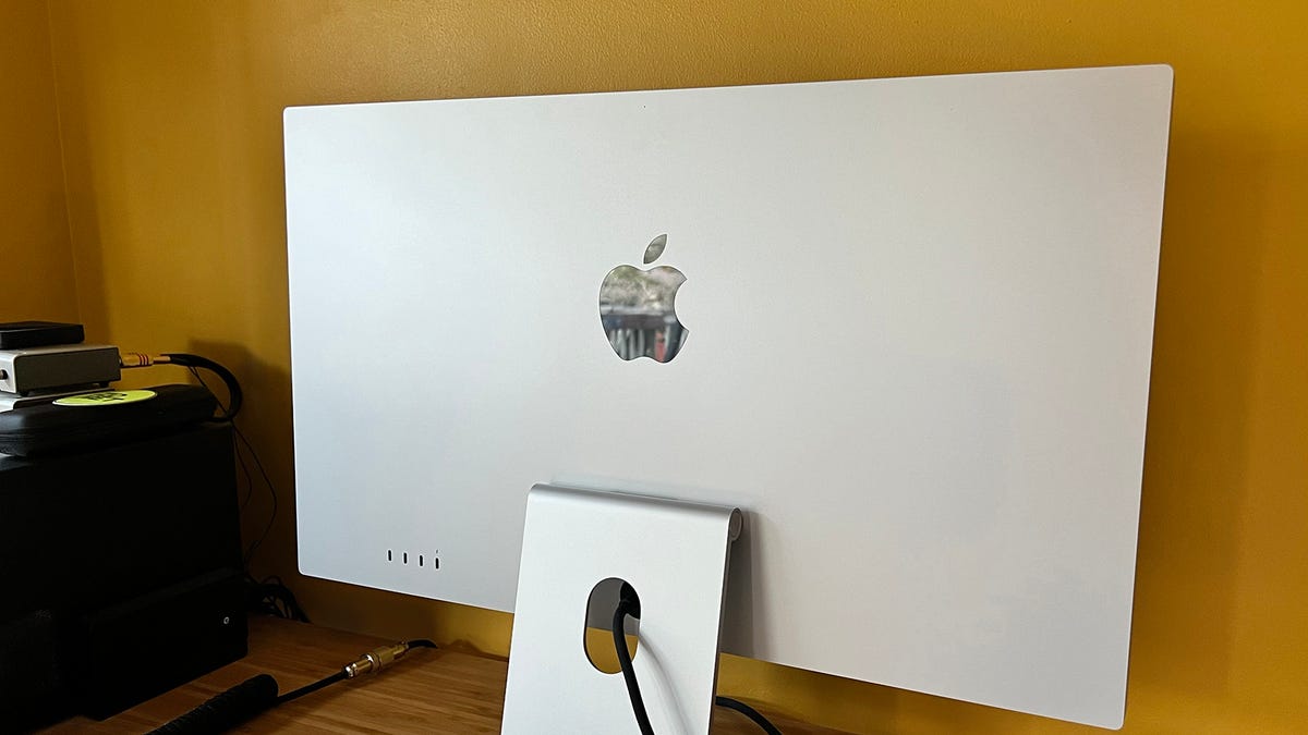 Apple Studio Display’s rear