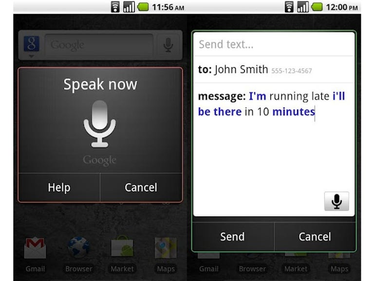 Android Voice Search
