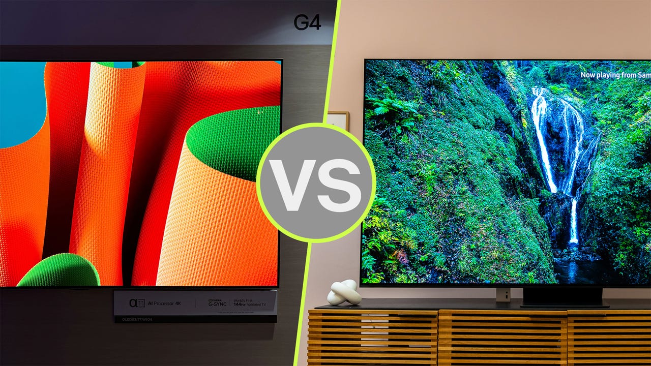 LG G4 OLED vs Samsung S95D OLED TV