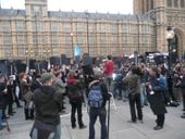 Protestors take copyright bill fears to parliament