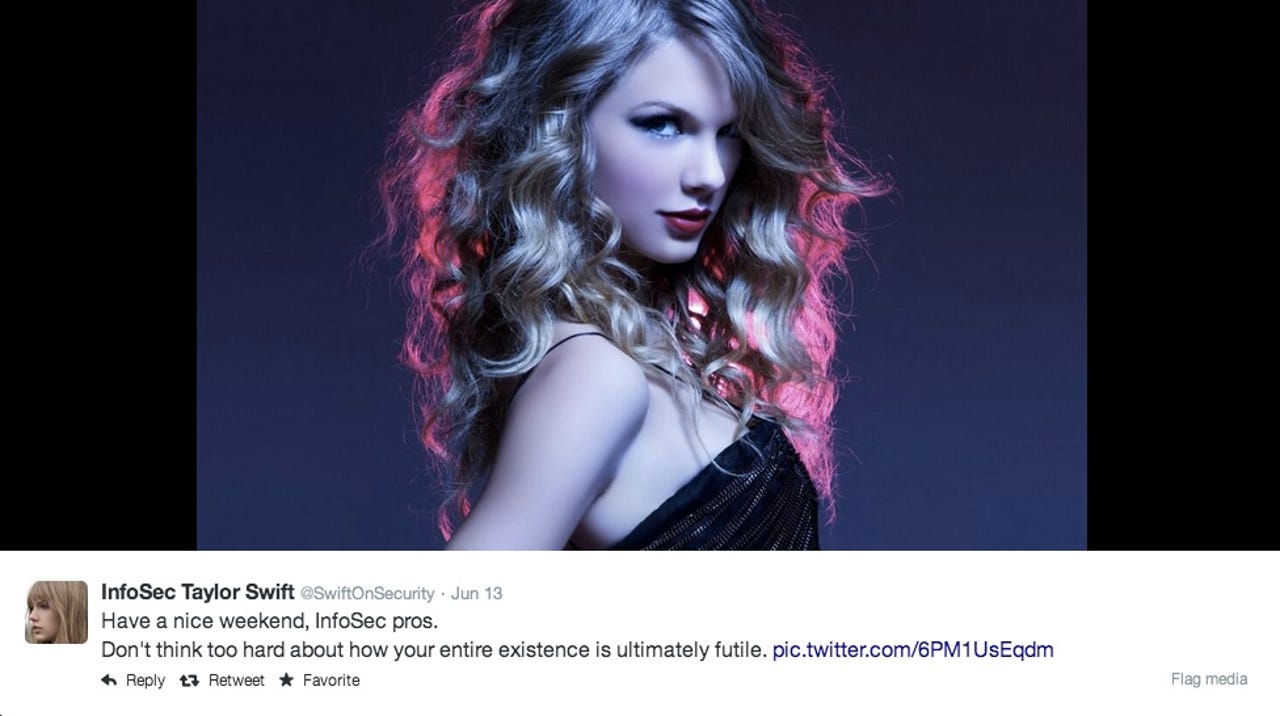 Infosec Taylor Swift on Security