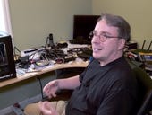 Linus Torvalds offers a peek at his messy office and 'zombie shuffling' desk