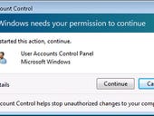 Windows Vista: User Account Control (UAC) levels cut down on pop ups