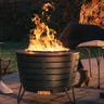 TIKI Stainless Steel Low Smoke Fire Pit review | best smokeless firepit