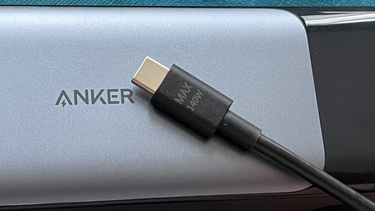 The Anker 737 and 140W USB-C cable