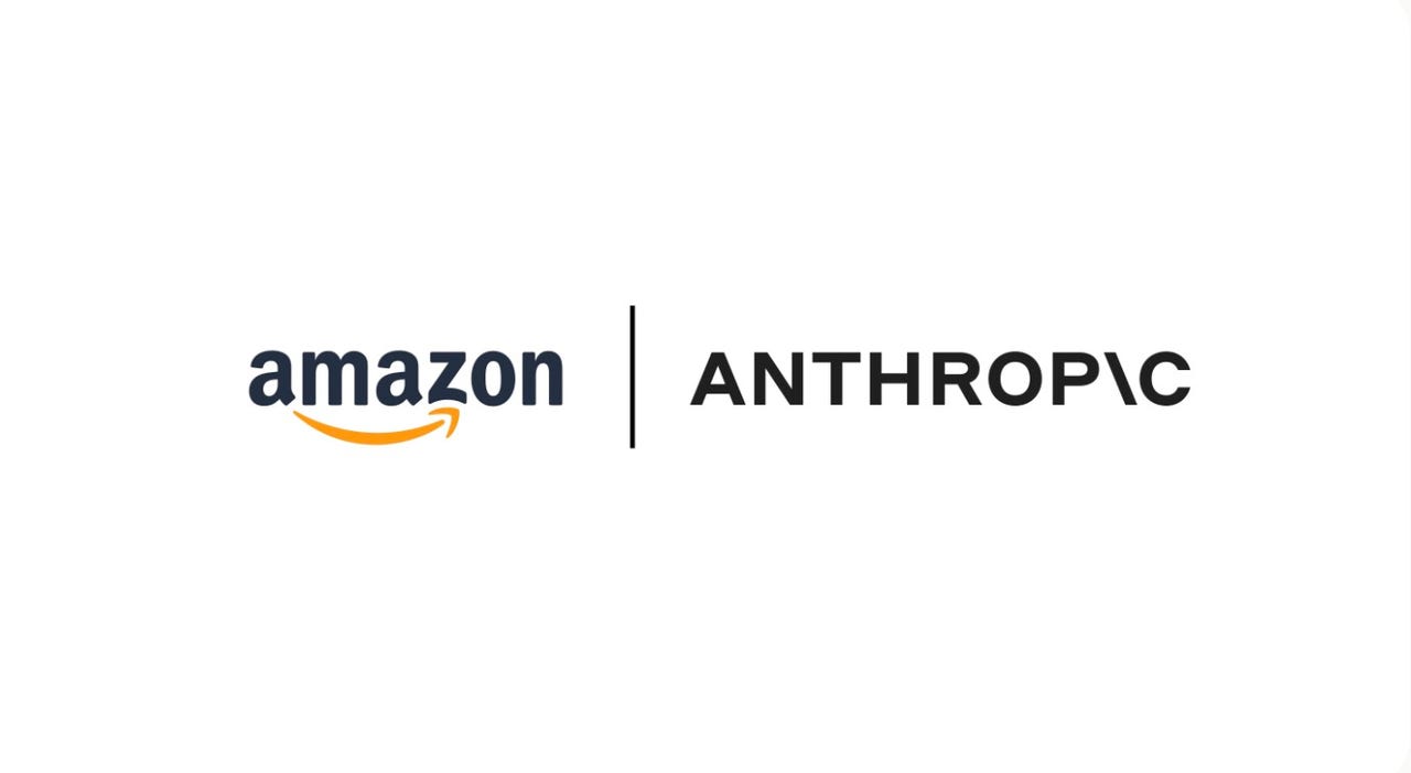 Amazon and Anthropic logos