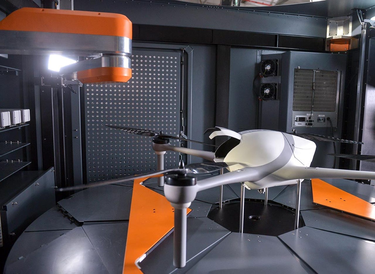 Optimus, the Airobotics Inspection Drone