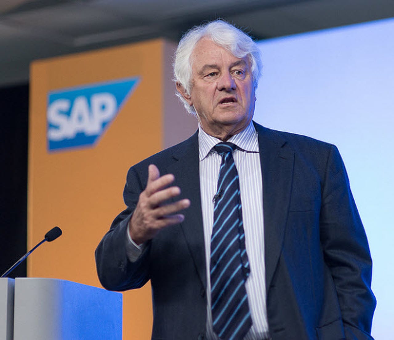 Hasso Plattner, Chairman of SAP