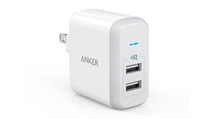 Anker Elite Dual Port 24W USB Travel wall charger