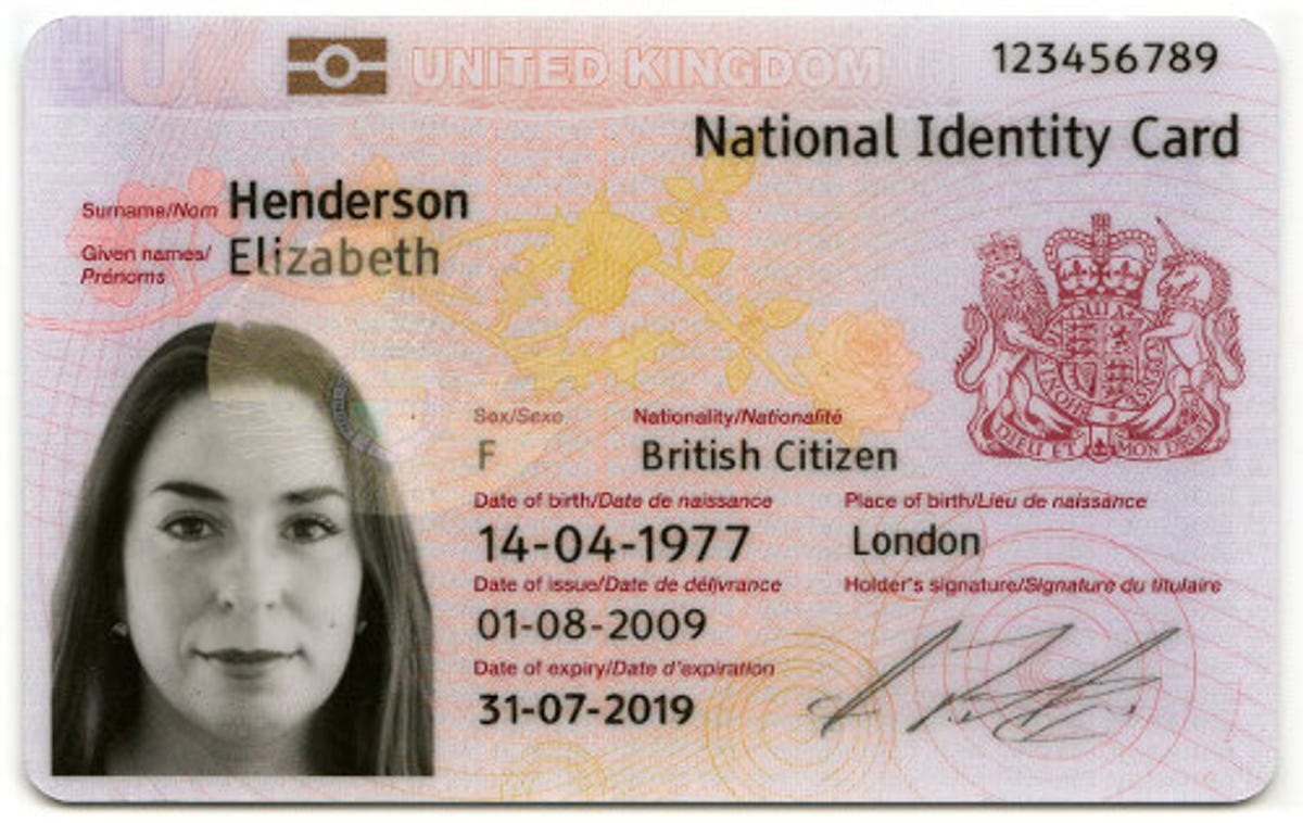 ID cards: Identity assurance scheme