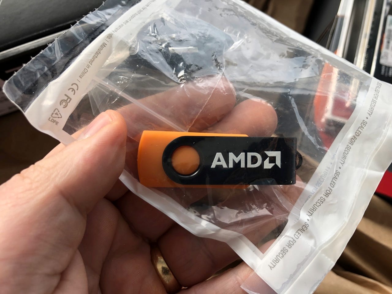 Mystery AMD USB key - No idea what's on this!