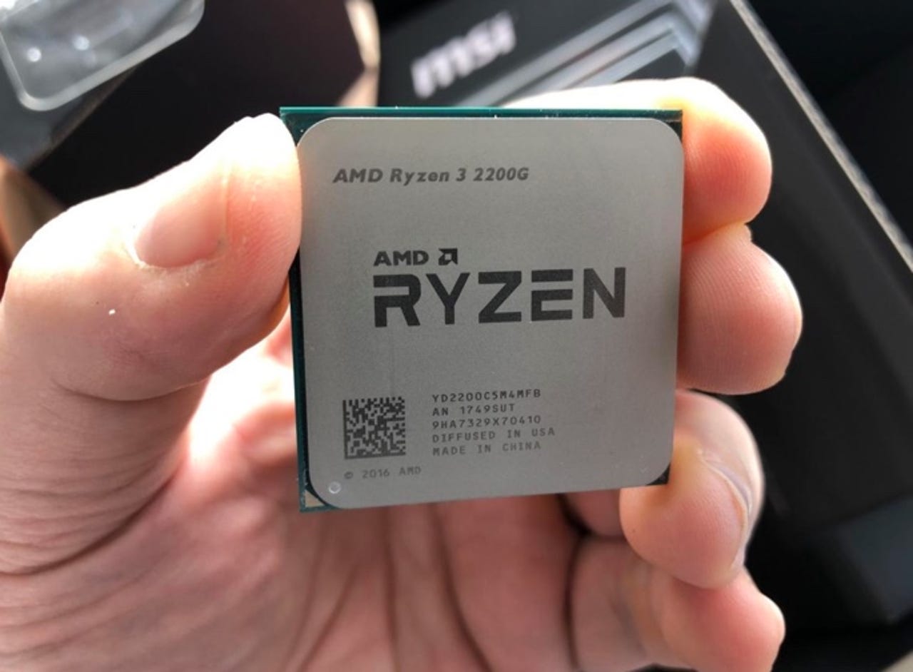 February 2018 – Ryzen desktop APUs with Radeon Vega graphics