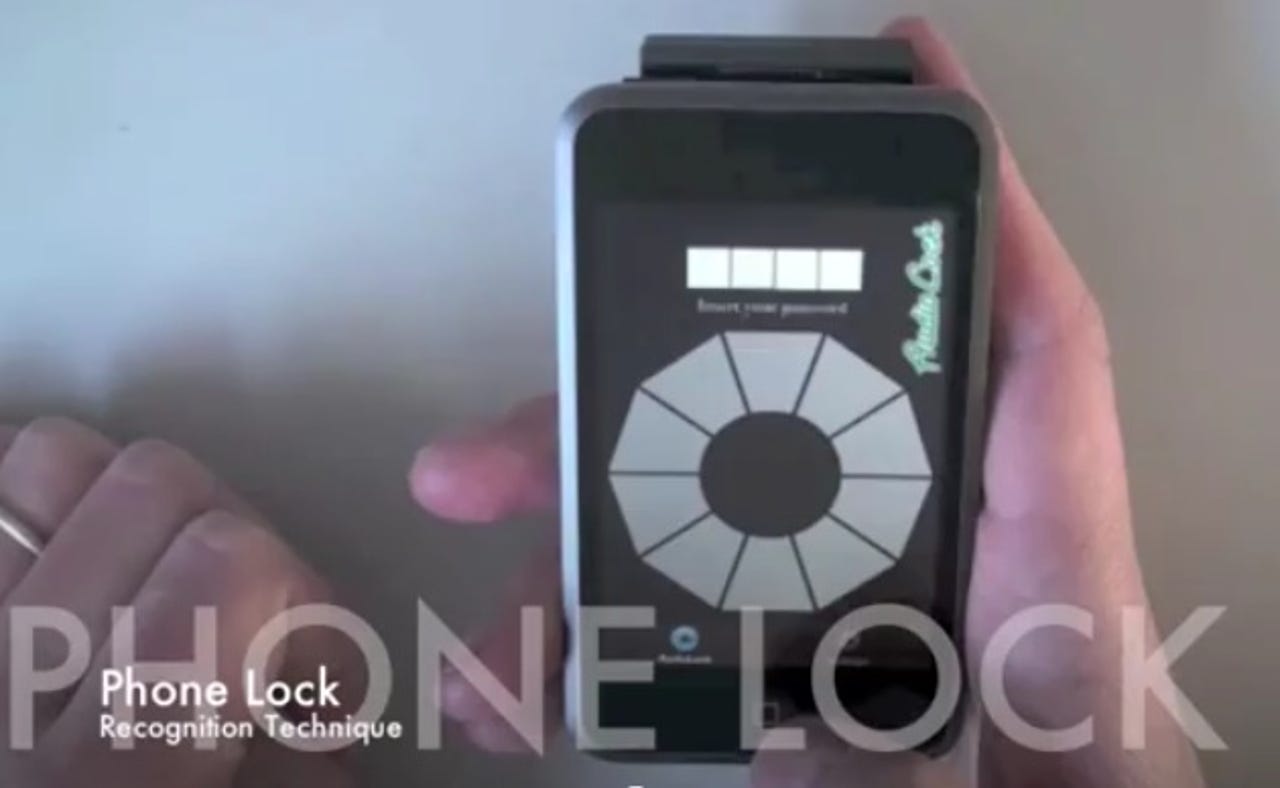 Phone Lock is one method for an