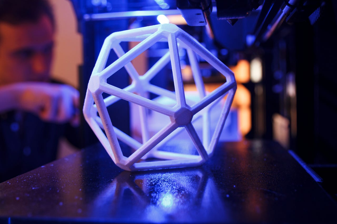 3d-printed geometric shape