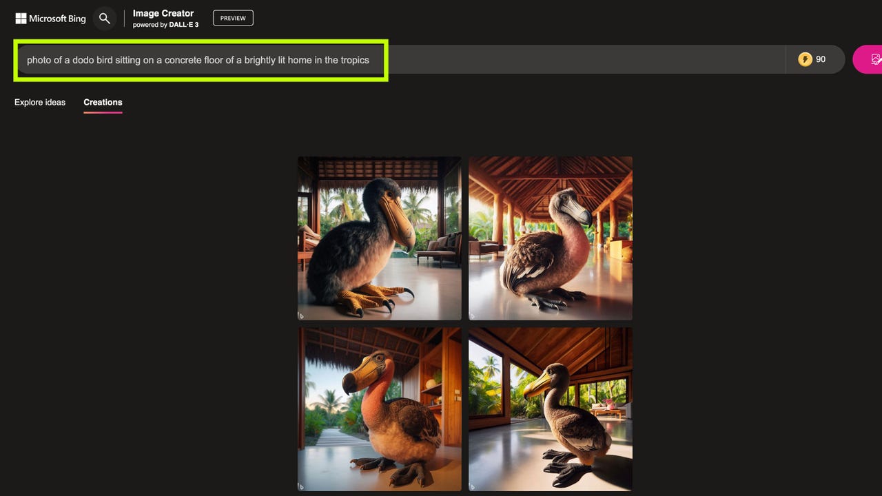 I don't know I feel about AI art anymore, Bing Image Creator