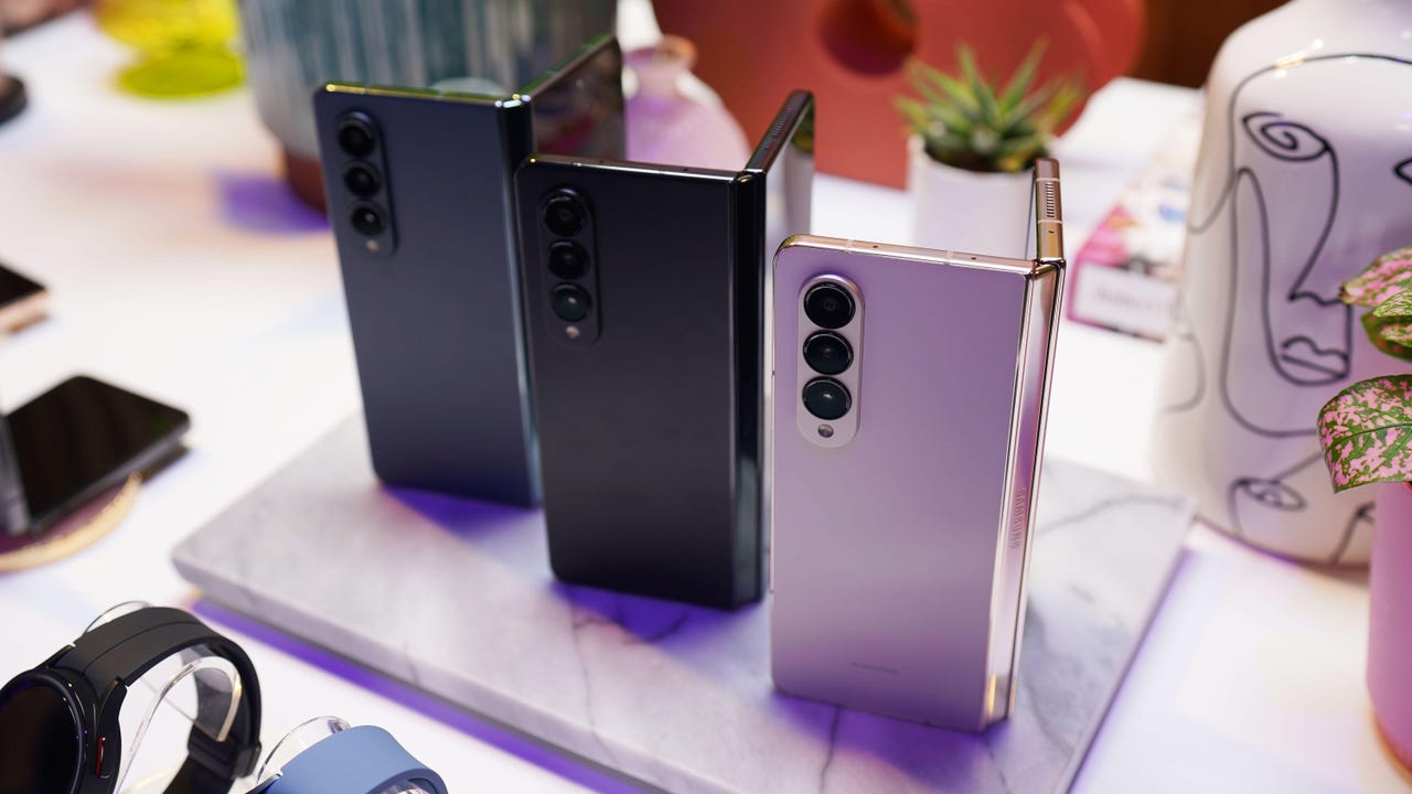 Samsung unveils Galaxy Z Fold 4, first foldable to launch with Android 12L