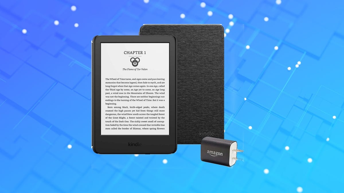 Save $46 on an Amazon Kindle e-reader bundle for Valentine’s Day
