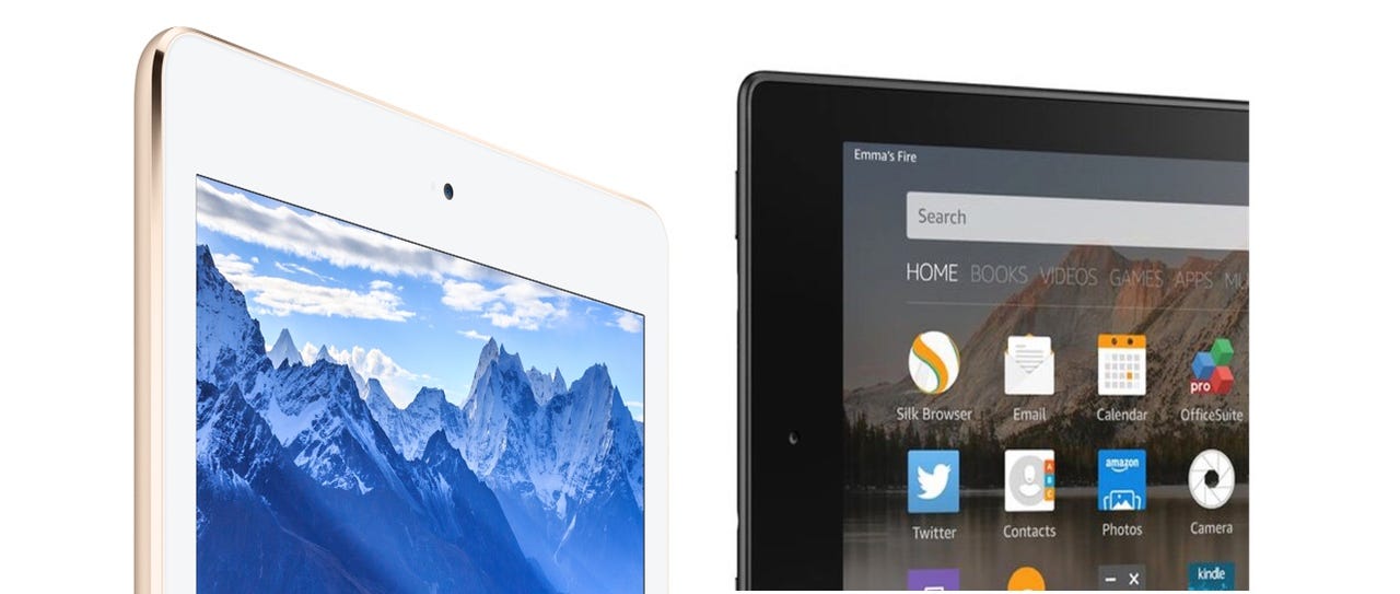 iPad Air 2 vs. Fire 10 HD - Which is the best tablet?