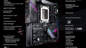 ASUS X399 Zenith Extreme TR4 E-ATX motherboard