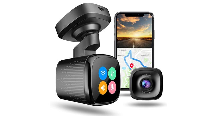Jomise K7 dash cam review compact monitoring with some cool features zdnet