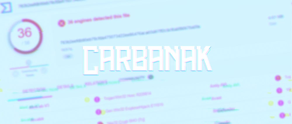 Carbanak FIN7