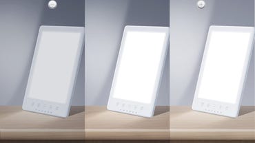 A rectangular light therapy lamp