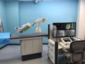 Robot used in landmark brain surgery