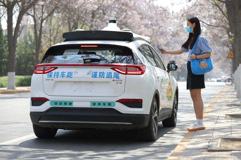 Baidu and Pony.ai each score permits to operate driverless taxi service in Beijing