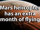 Mars helicopter is doing so well that NASA gave it an extra month of flying