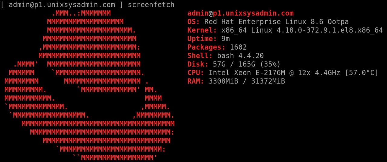 Red Hat Enterprise Linux 8.6