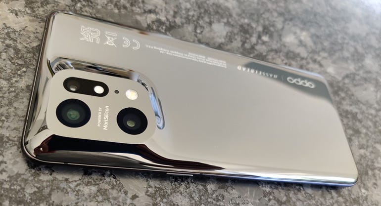 Oppo Find X5 Pro: backplate and cameras