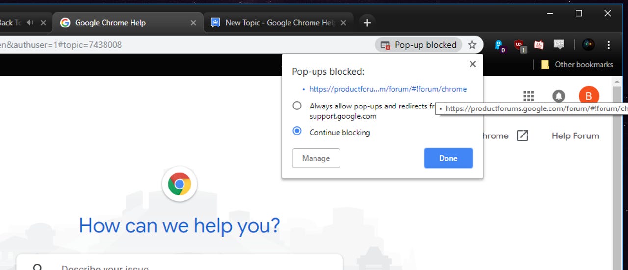 Dag beroerte wees onder de indruk Some Google Chrome extensions are blocking middle-click actions | ZDNET