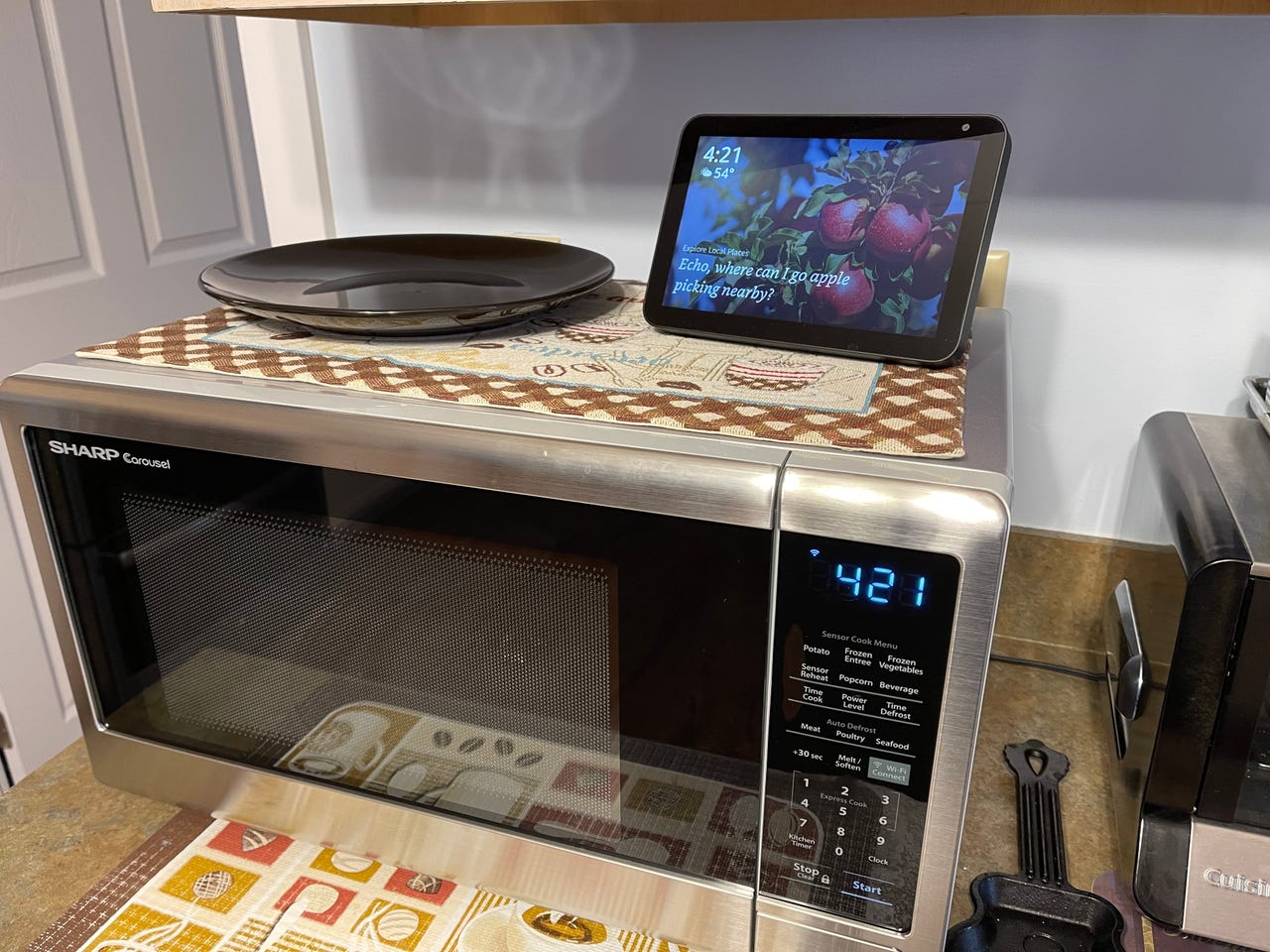 Panasonic Announces a Smart Microwave that Works with Alexa