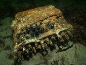 Divers just found a World War II Enigma machine dumped on the seabed. Here's how it got there
