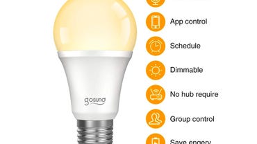 Gosund Dimmable WiFi LED Light Bulbs, 4-pack