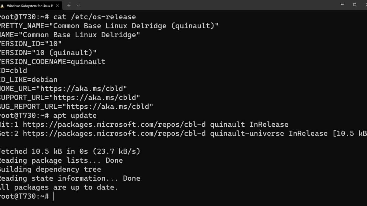 Microsoft's CBL-Delridge is 404, long live CBL-Mariner